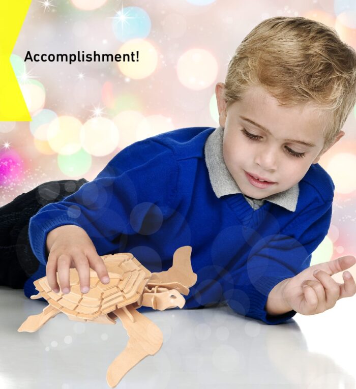 Green Turtle - 3D Puzzles - Image 4