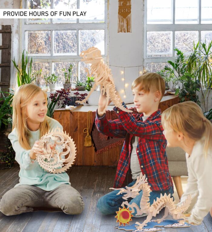 Lucky Dragon & Phoenix - 3D Puzzles - Image 4