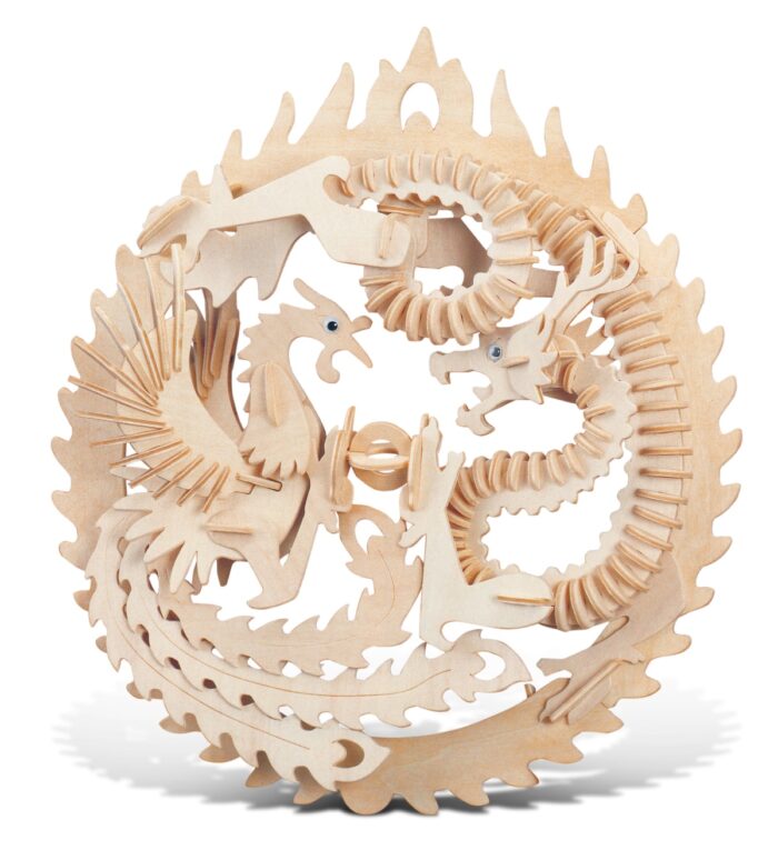 Lucky Dragon & Phoenix - 3D Puzzles