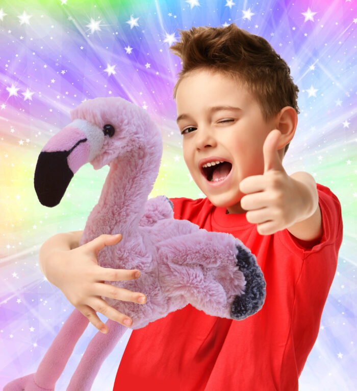 Pink Flamingo - Super-Soft Plush - Image 2