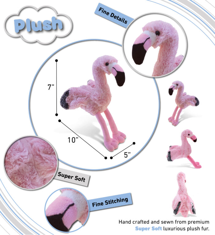 Pink Flamingo - Super-Soft Plush - Image 3
