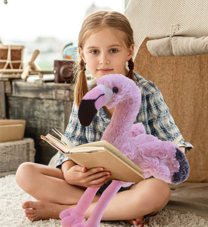 Pink Flamingo - Super-Soft Plush - Image 7