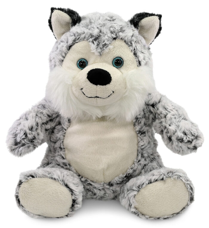 Sitting Husky - Super-Soft Plush