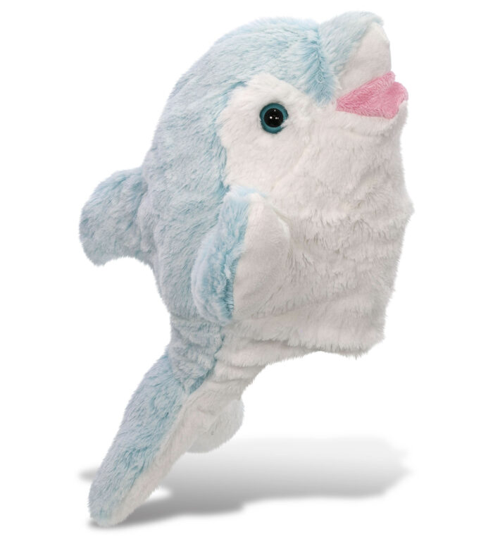 Dolphin - Super Soft Plush Hand Puppet
