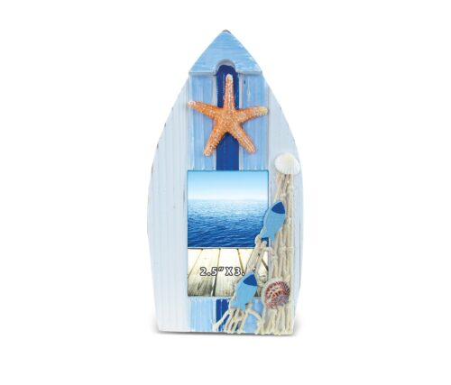nautical-decor-light-blue-stripes-boat-frame