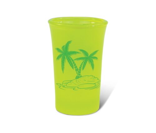 yellow-neon-tall-shot-glass-palm-tree