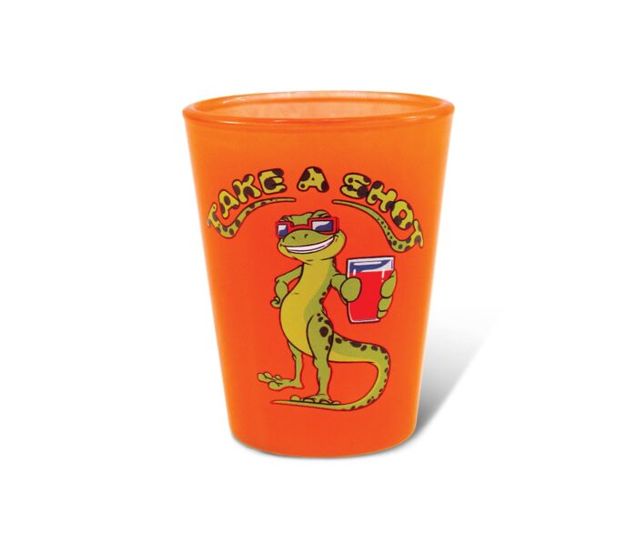 orange-neon-shot-glass-gecko