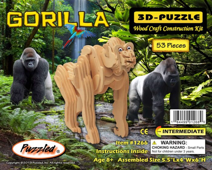 Gorilla - 3D Puzzles - Image 2