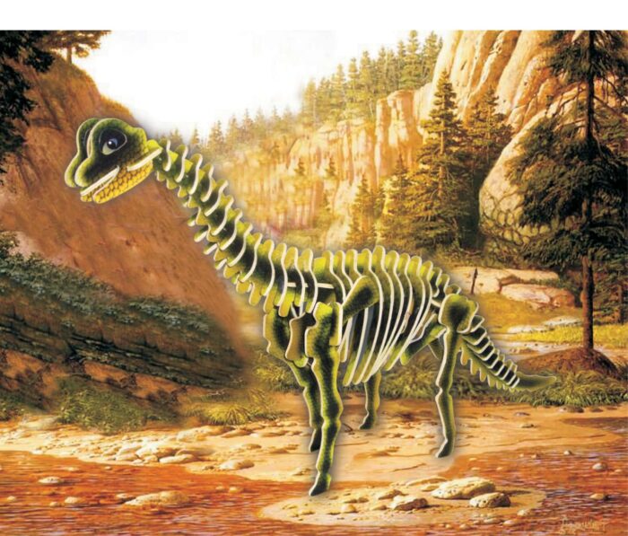 Brachiosaurus - Illuminated 3D Puzzles