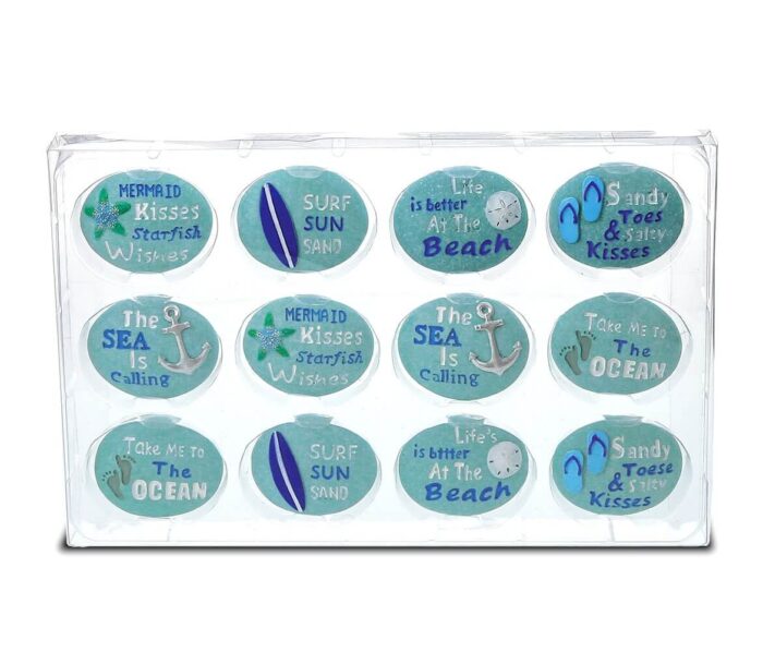 Beach Style 12pc - Stone Pebbles
