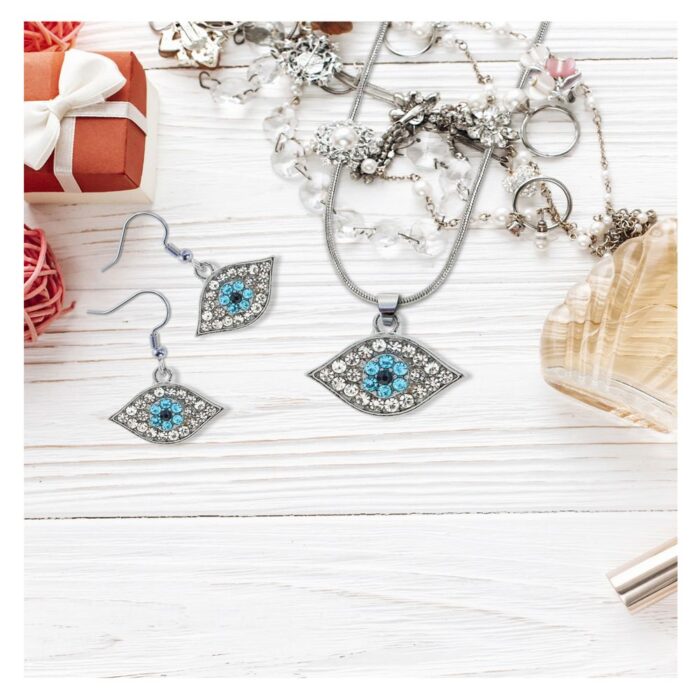 Evil Eye - Sparkling Necklace - Image 2