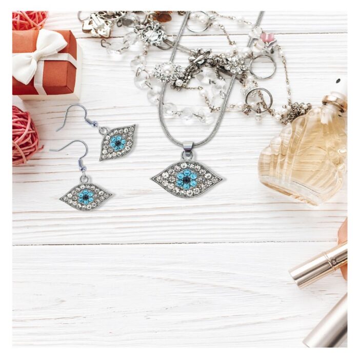 Evil Eye - Sparkling Earrings - Image 5