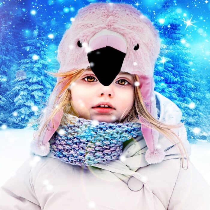Flamingo - Super Soft Plush Hat - Image 7