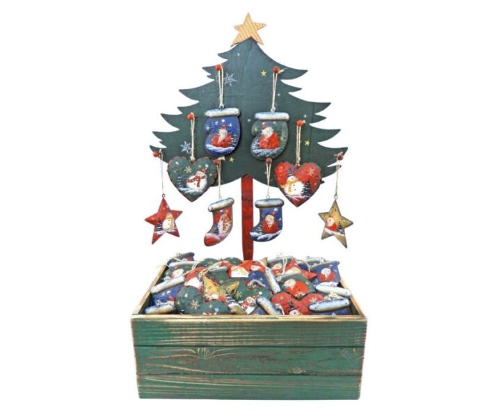 Metal Shapes Ornaments 64 Pcs 8 Styles Assorted - Package