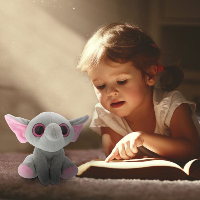 Small Elephant - Sparkle Eyes Plush - Image 6