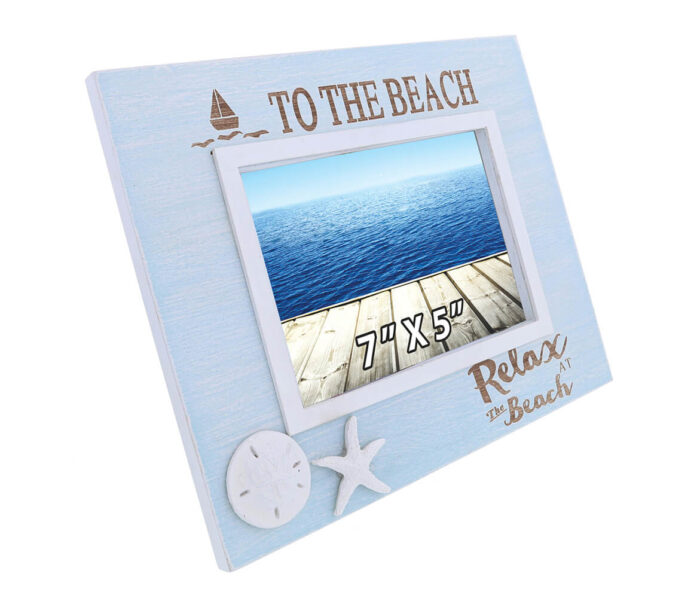 Blue Lagoon Frame 7X5 - Nautical Decor - Image 3