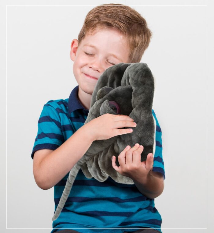 18.5" Grey Stingray - Wild Collection Plush - Image 7