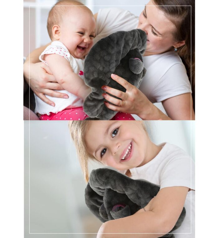 18.5" Grey Stingray - Wild Collection Plush - Image 8