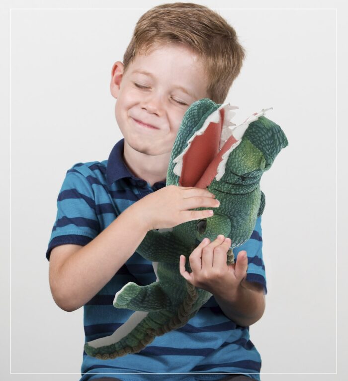 24" Green Alligator - Wild Collection Plush - Image 7