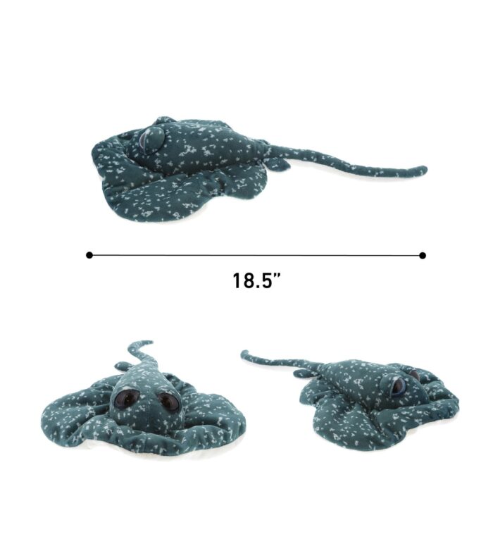 18.5" Spotted Grey Ray - Wild Collection Plush - Image 3