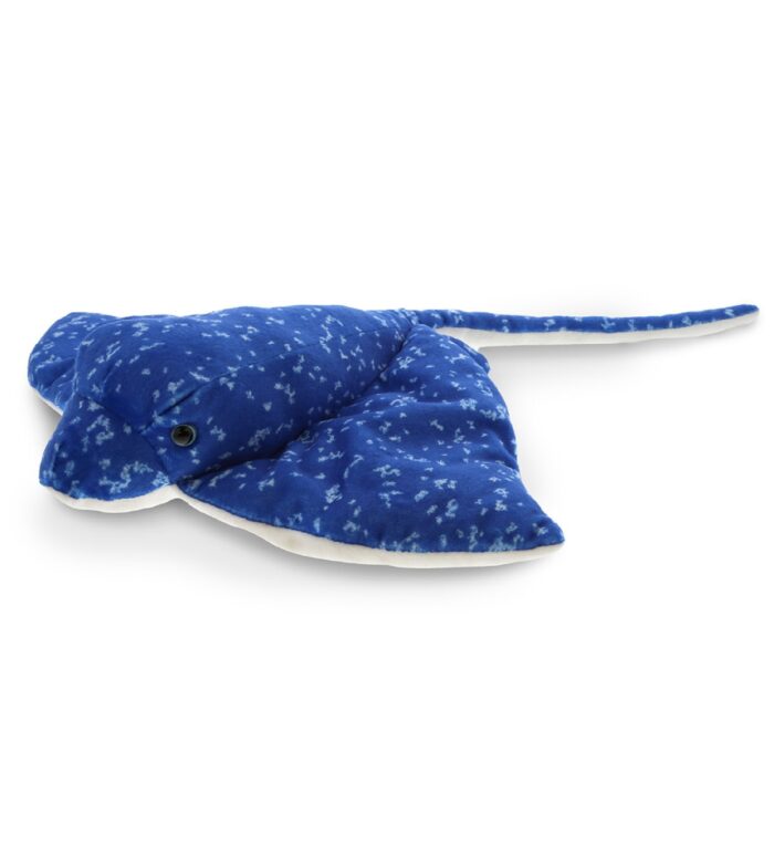 17" Spotted Blue Ray - Wild Collection Plush