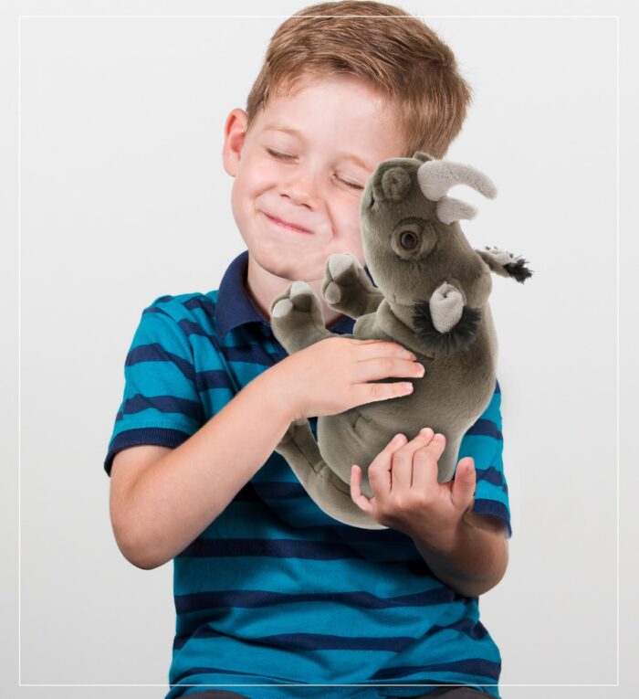 13" Rhino - Wild Collection Plush - Image 7