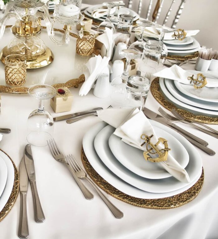 Set Of 6 - Anchor - Gold Napkin Ring - Image 5