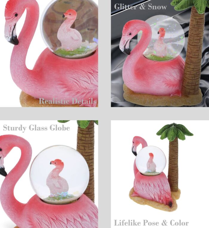 Flamingo (45Mm) - Snow Globe - Image 3