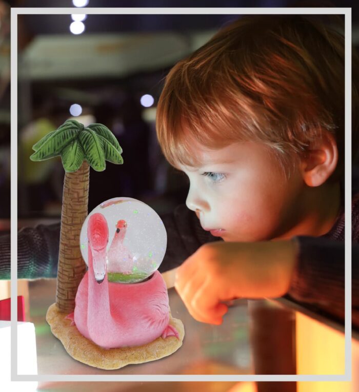 Flamingo (45Mm) - Snow Globe - Image 7