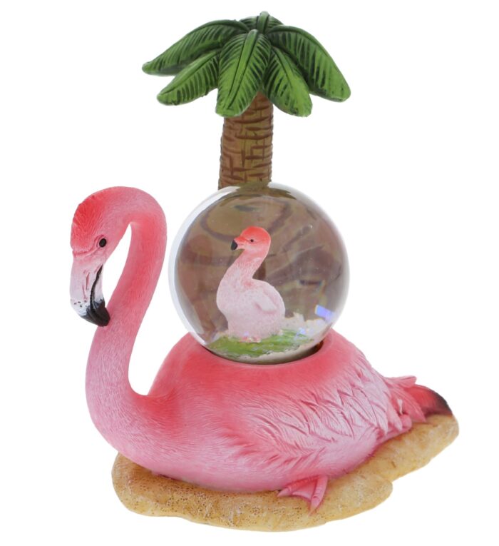 Flamingo (45Mm) - Snow Globe