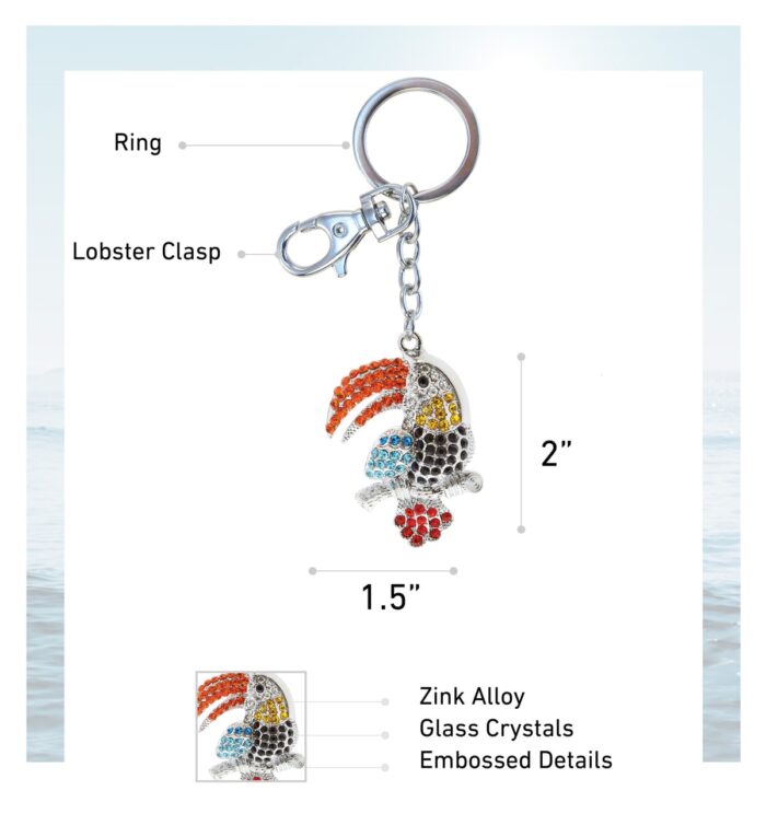 Toucan Bird - Sparkling Charms - Image 2
