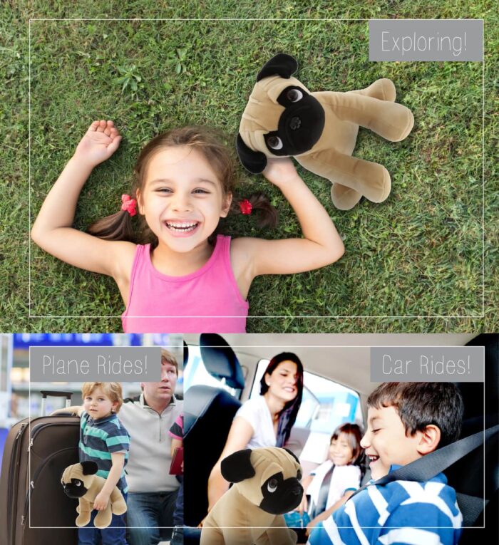 Pug Dog 10" - Plush - Image 4