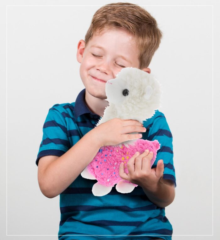 Sparkle Pink Llama - Plush - Image 7