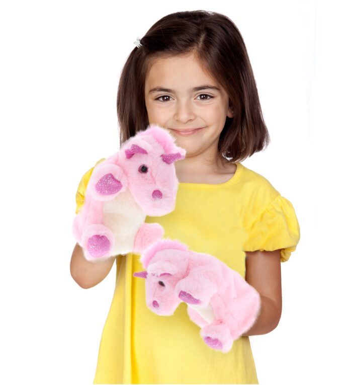 Unicorn - Super Soft Plush Hand Puppet - Image 2