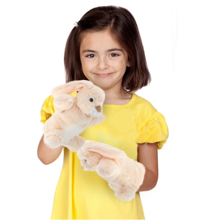 Rabbit - Super Soft Plush Hand Puppet - Image 2