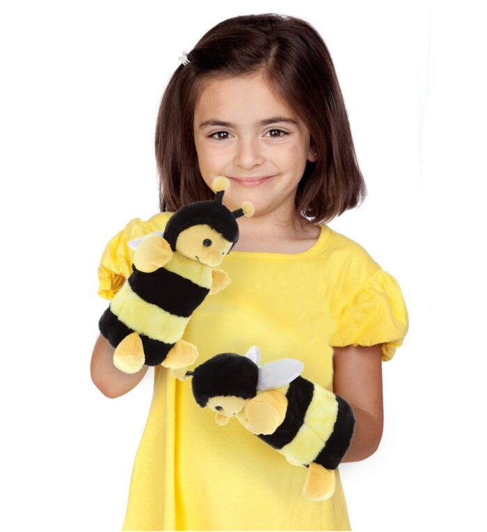Honeybee - Super Soft Plush Hand Puppet - Image 2