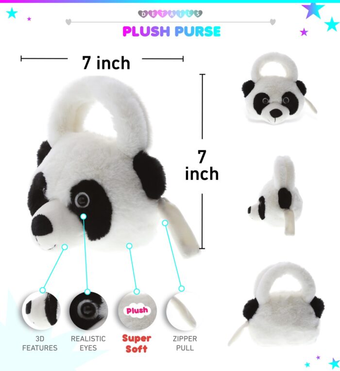 Panda - Super-Soft Plush Hand Bag - Image 2