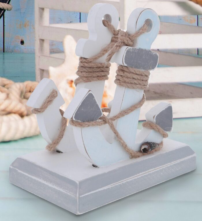 Moonlight Anchor Napkin Holder - Nautical Decor - Image 7
