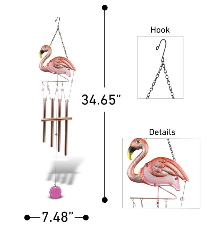 Flamingo - Wind Chime - Image 2