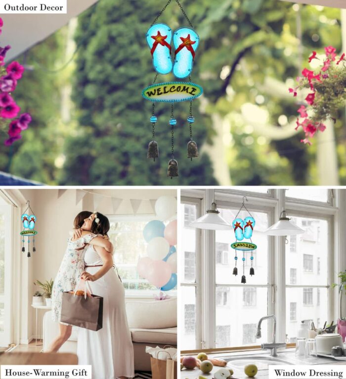 Welcome Flip-Flop - Wind Chime - Image 3
