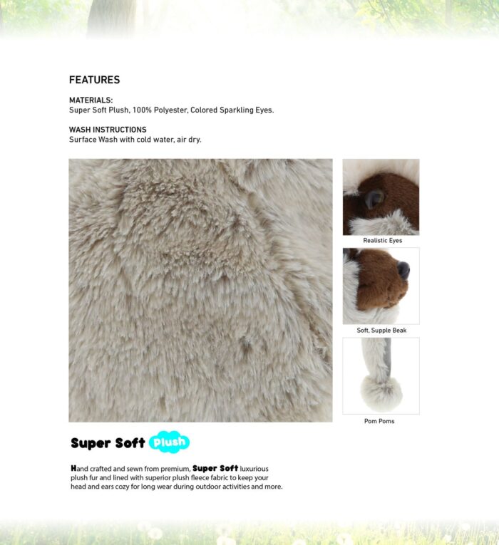 Sloth - Super Soft Plush Hat - Image 3