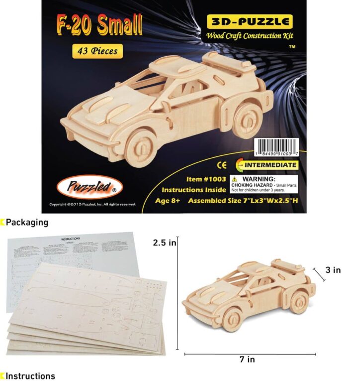 F-20 - 3D Puzzles - Image 2