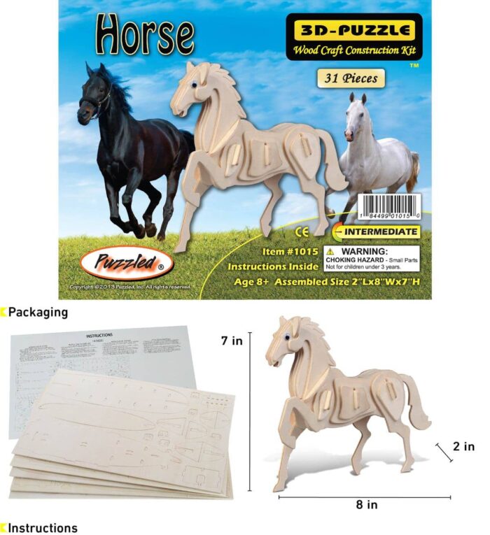 Horse - 3D Puzzles - Image 2