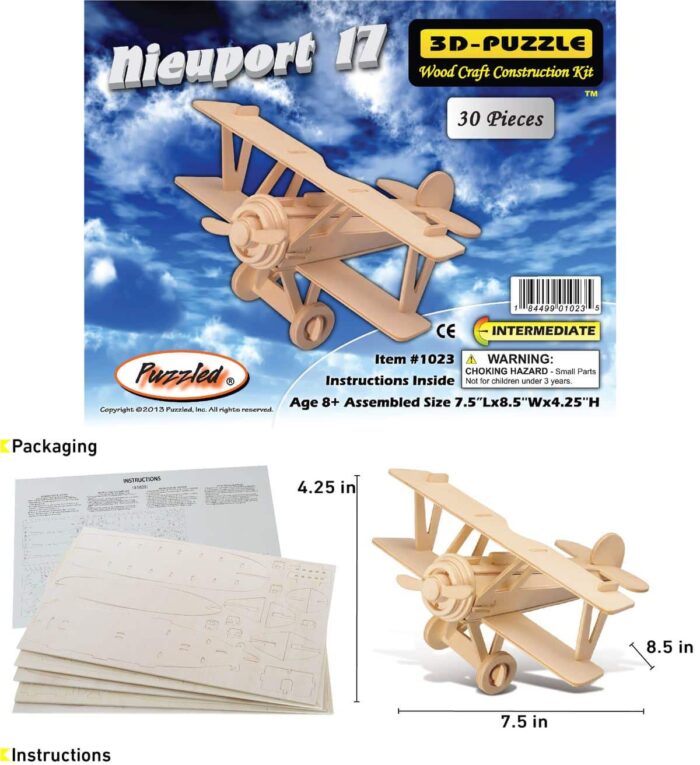 Nieuport 17 - 3D Puzzles - Image 2