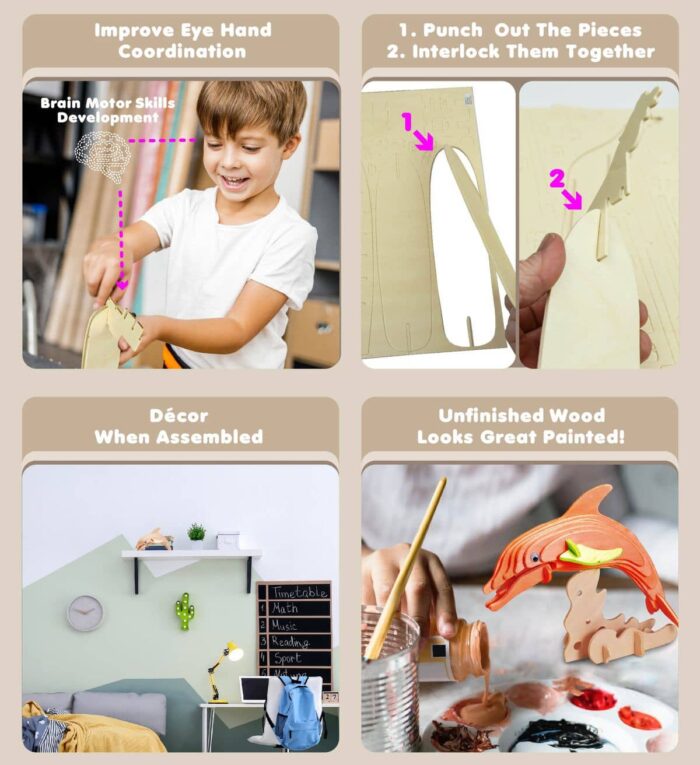 Dolphin - 3D Puzzles - Image 3