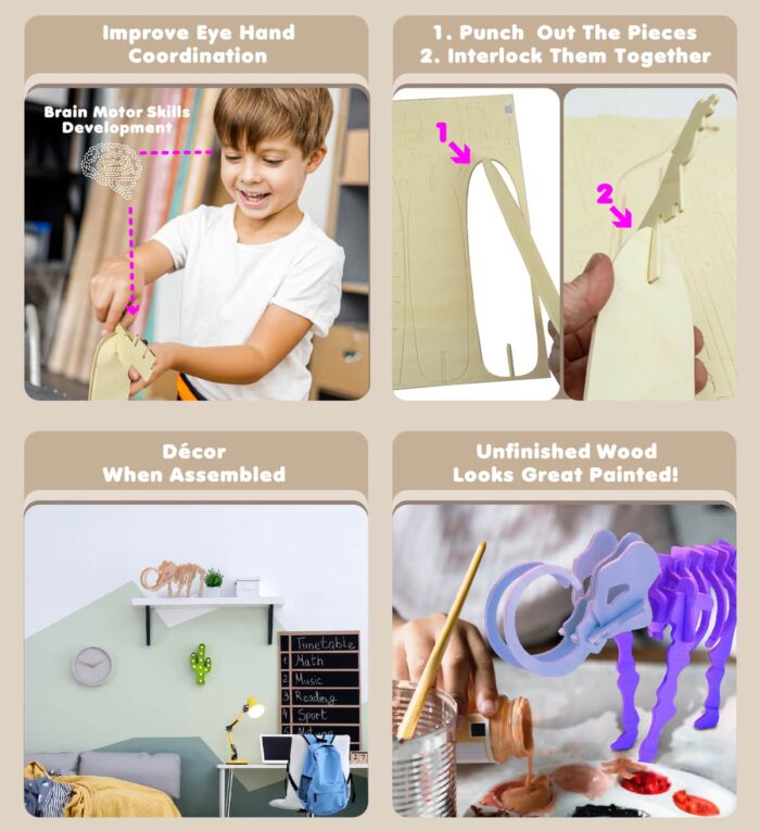 Mammoth - 3D Puzzles - Image 3