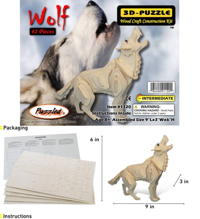 Wolf - 3D Puzzles - Image 2