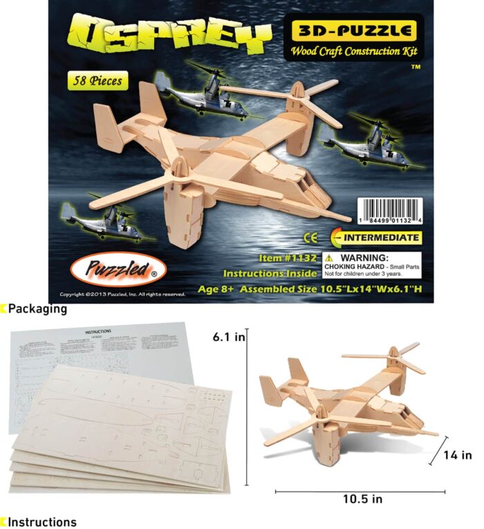 Osprey - 3D Puzzles - Image 2