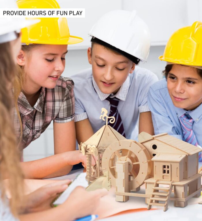 Water Mill - 3D Puzzles - Image 4