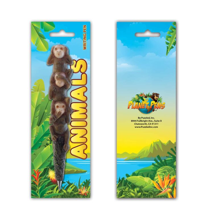 Three Wise Monkeys - Planet Pen - Image 4